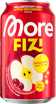 Limonade More FIZI Apple Cranberry More Nutrition
