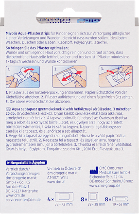 Aqua-Pflasterstrips für Kinder Mivolis