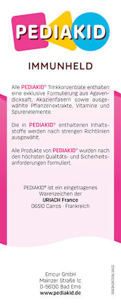 Immunheld Sirup PEDIAKID