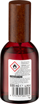 dm home Raumduft-Spray in Glasgefäß Cashmere (5,1x9,7 cm), 100 ml dauerhaft günstig online kaufen
