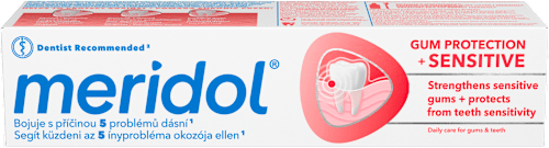 Zobna pasta GUM PROTECTION + SENSITIVE meridol