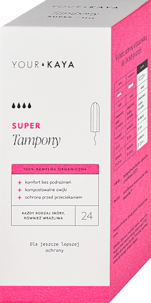 Tampony super (24 szt.) YourKaya