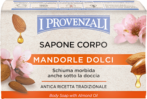 Sapone solido vegetale mandorle dolci I PROVENZALI