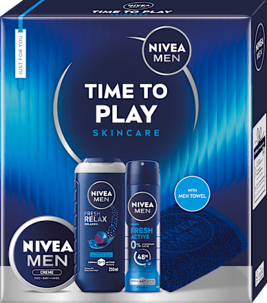 Подаръчен комплект за мъже Time to Play NIVEA MEN