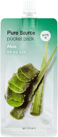 Kremowa maseczka do twarzy Pure Source pocket pack Aloe MISSHA