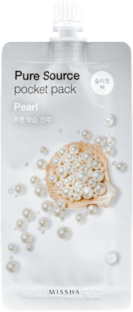 Kremowa maseczka do twarzy Pure Source pocket pack Pearl MISSHA