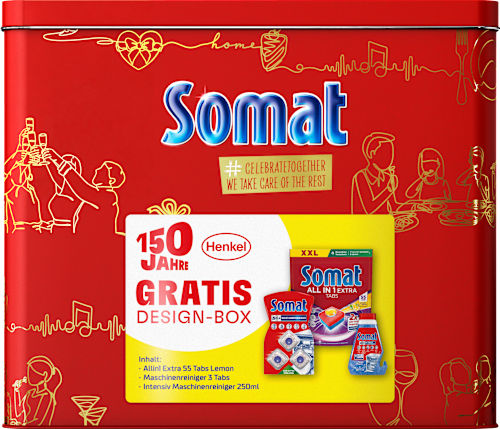 Geschirrspül-Set 150 Jahre Box Somat
