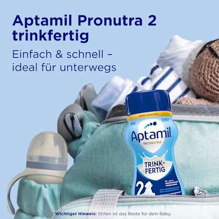 Folgemilch 2 Pronutra nach dem 6. Monat Aptamil
