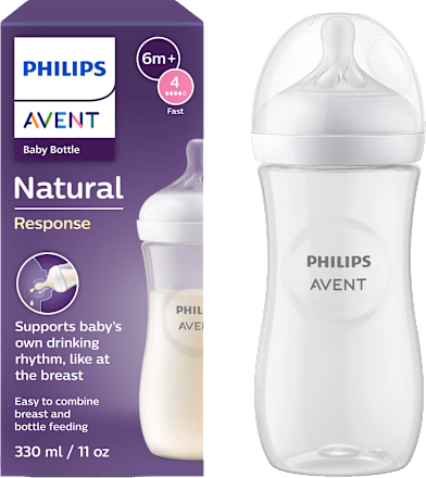 Natural cumisüveg 6 hónapos kortól 330ml PHILIPS AVENT