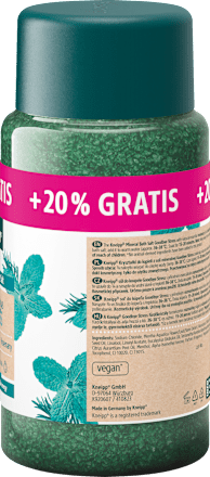 Kryształki do kąpieli z soli mineralnej Goodbye Stress Kneipp