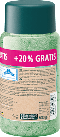 Kryształki do kąpieli z soli mineralnej Eucalyptus Bath Kneipp