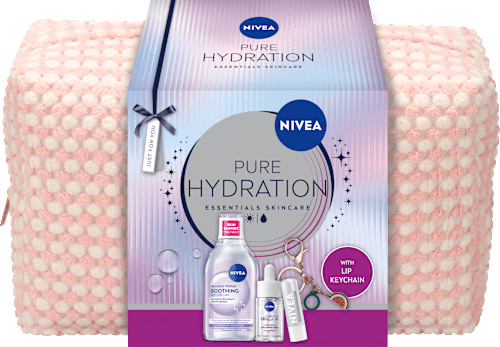Подаръчен комплект Face Care Pure Hydration + несесер NIVEA
