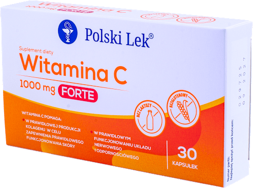 Witamina C Forte 1000 mg Polski Lek