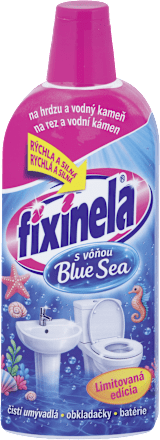 Čistič na hrdzu a vodný kameň Blue Sea fixinela