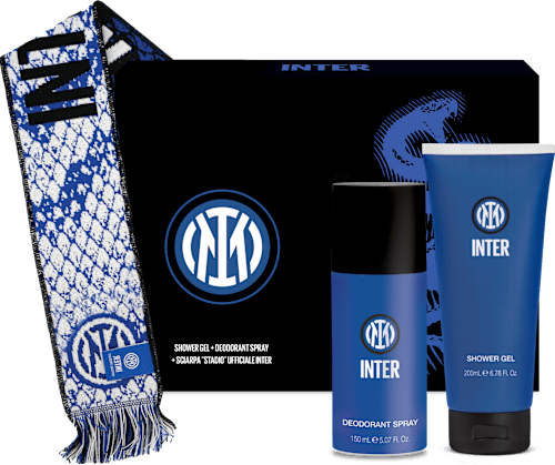 Cofanetto cura corpo Inter uomo INTER