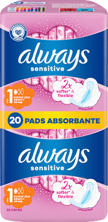 Дамски превръзки Sensitive normal plus always