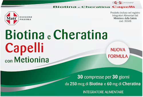 Biotina e cheratina capelli Matt DIVISIONE PHARMA
