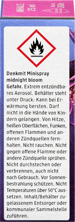 Mini spray Midnight Bloom, 1 utántöltő Denkmit