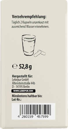 Kapseln Magnesium Komplex Lebepur