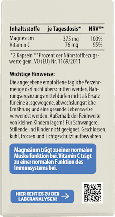 Kapseln Magnesium Komplex Lebepur