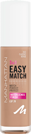 Foundation Easy Match 35C Classic Beige MANHATTAN Cosmetics