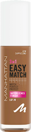 Foundation Easy Match 42W Cappuccino MANHATTAN Cosmetics