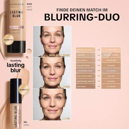 Concealer Facefinity Lasting Blur C3 Rose MAX FACTOR