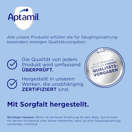 Anfangsmilch 1 Pronutra von Geburt an Aptamil