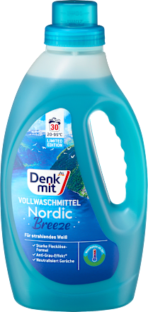 Vollwaschmittel flüssig Nordic Breeze Denkmit