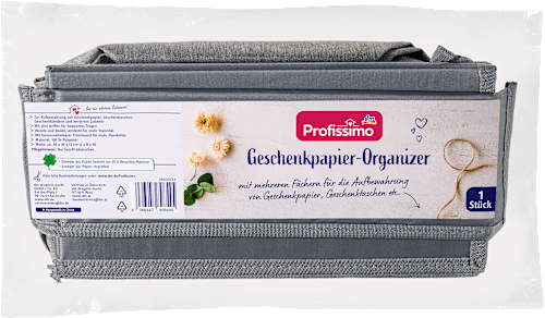 Geschenkpapier Organizer Profissimo