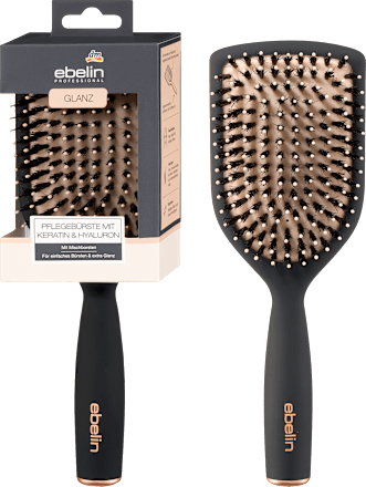 Haarbürste Pflege mit Keratin & Hyaluron ebelin PROFESSIONAL