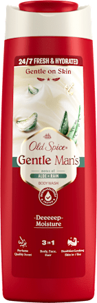 Gentle Man's sprchový gel Aloe + Rain 3 v 1 Old Spice