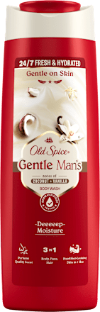 Gentle Man's sprchový gel Coconut + Vanilla 3 v 1 Old Spice