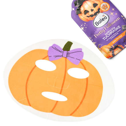 Maska za lice u maramici s hijaluronom Pretty Halloween Balea