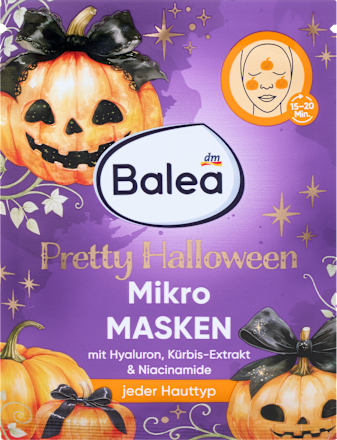 Pleťová maska mikro Pretty Halloween Balea