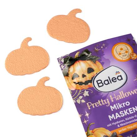 Pleťová maska mikro Pretty Halloween Balea