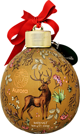 Fürdősó Téli ragyogás, karácsonyi díszgömbben, cseresznye illattal ...