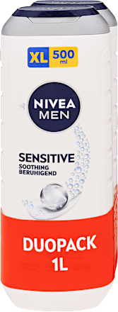 Tusfürdő Sensitive 2x500ml NIVEA MEN