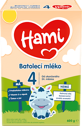 pokračovací mléčná kojenecká výživa 4 24m Hami