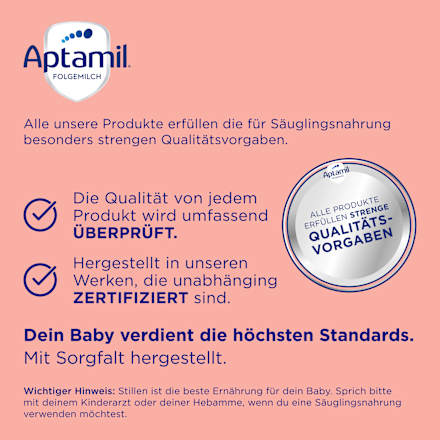 Folgemilch 2 Profutura Duo Advance, nach dem 6. Monat Aptamil