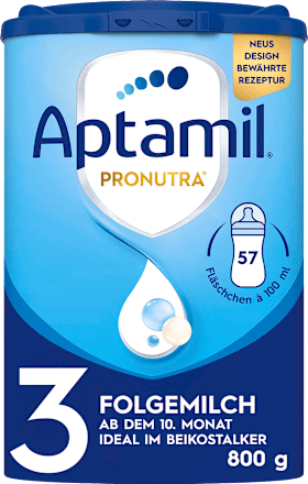 Folgemilch 3 Pronutra ab dem 10. Monat Aptamil