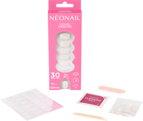 Press Ons Glazed Toffee Short Square NÉONAIL
