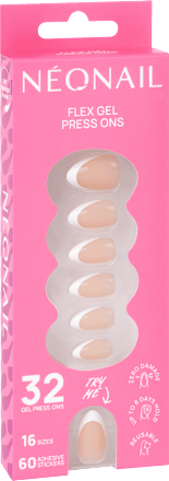 Press Ons Perfect French Medium Almond NÉONAIL