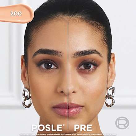 Infaillible 32H FRESH WEAR tečni puder – 200 Warm, SPF 25 L'ORÉAL PARiS