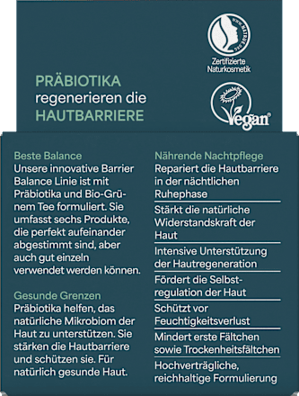 Nachtpflege Barrier Balance lavera NATURKOSMETIK