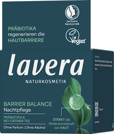 Nachtpflege Barrier Balance lavera NATURKOSMETIK