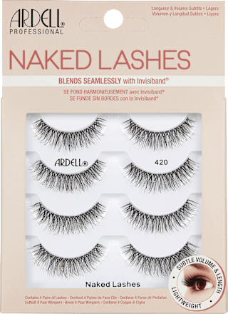 Künstliche Wimpern 420 Naked Lashes (4 Paar) ARDELL