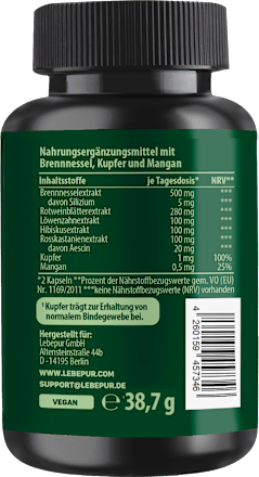 Brennnessel Komplex Kapseln Lebepur