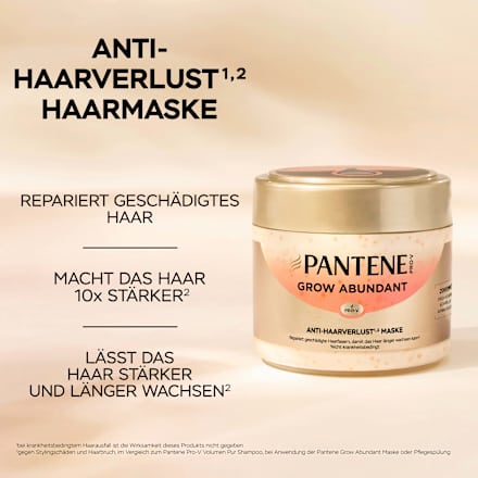 Haarmaske Grow Abundant Anti-Haarverlust PANTENE PRO-V