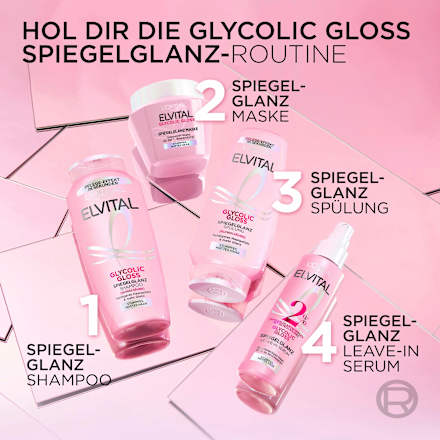 Haarmaske Glycolic Gloss Spiegelglanz L'ORÉAL PARiS ELVITAL